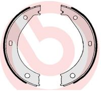 BRAKE SHOE SET PARKING BRAKE S 06 503 FOR WIESMANN ALPINA BMW 7/E38/E23/E32 3.2L