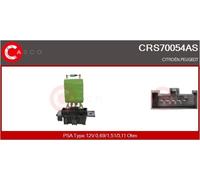 Fits CASCO - OSPRZĘT NAGRZEWNICY CHŁODNICY CRS70054AS RESISTOR INTERIOR BLOWER