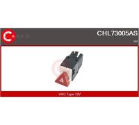 Hazard warning light switch CHL73005AS CASCO for VW PASSAT B6 PASSAT B6 Estate