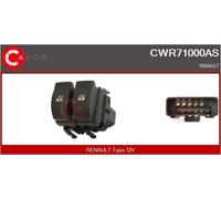 Window lift switch Driver side CWR71000AS CASCO for RENAULT TRAFIC II Van
