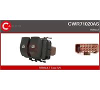 SWITCH WINDOW REGULATOR CWR71020AS FOR RENAULT LAGUNA/III/Grandtour/Sport 1.5L