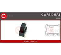 Window lift switch Rear CWR71048AS CASCO for NISSAN ALMERA I
