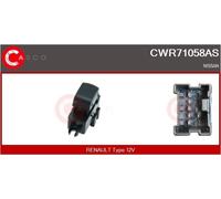 Fits CASCO - PRZEŁĄCZNIKI SZYB,ZESPOLONE CWR71058AS SWITCH WINDOW REGULATOR LH/