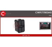 SWITCH WINDOW REGULATOR CWR77003AS FOR OPEL ZAFIRA/MPV ASTRA/CLASSIC/Caravan