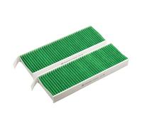 Fits CASTROL FILTRY CC0014 FILTER CABIN AIR BASIC + ANTIBACTER 2-PCS