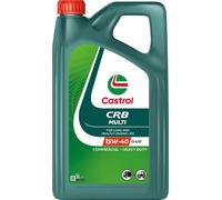 Castrol CRB Multi 15W-40 CI-4/E7 Diesel Engine Oil, Heavy Duty Trade Pack, 5L
