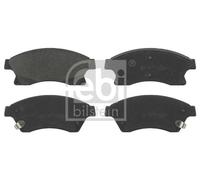 FITS CHEVROLET AVEO SALOON 1.2 BRAKE PAD SET, DISC BRAKE 16789 FEBI BILSTEIN