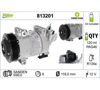 FITS CITROËN BERLINGO MULTISPACE 1.6 COMPRESSOR, AIR CONDITIONING 813201 VALEO