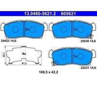 Fits ATE 13.0460-5621.2 Brake Pad Set, disc brake UK Stock