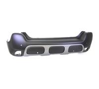 Fits Citroen C3 Aircross Rear Bumper With Moulding & Parking Sensors Holes 2017-