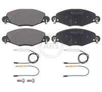 FITS CITROËN C5 I 3.0 V6 BRAKE PAD SET, DISC BRAKE 37285 A.B.S.