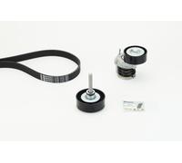 Multi-ribbed V-belt kit incl. tensioner pulley 6PK1733K3 CONTINENTAL CTAM for VW