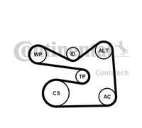 ✅Fits CONTITECH 6PK1733K3 V-Ribbed Belt Set ⭐UK Seller⭐