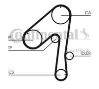 ✅Fits CONTITECH CT786K1 Timing Belt Set ⭐UK Seller⭐