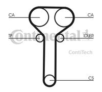 Fits CONTITECH CT978WP1 Water Pump & Timing Belt Set