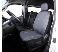 Fits CUSTO POL CUST 247150 Seat Cover Grey Front Seat covers, size: T ⭐UK Stock⭐