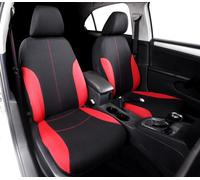 Fits CUSTO POL CUST 247200 Seat Cover Black/Red Front Seat covers, si ⭐UK Stock⭐