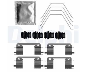 Fits DELPHI HAMULCE LX0788 BRAKE PADS MOUNTING KIT FRONT