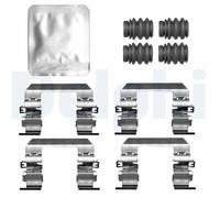 Fits DELPHI HAMULCE LX0823 BRAKE PADS MOUNTING KIT FRONT