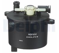 Fuel filter with quick coupling HDF632 DELPHI for PEUGEOT LAND ROVER CITROËN
