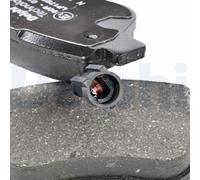 Disc Brake Brake Pad Set Delphi LP1722 Fits Fiat Alfa Romeo Citroen Peugeot 500