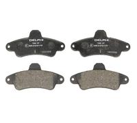 Fits DELPHI LP1242 Brake Pad Set, disc brake OE REPLACEMENT