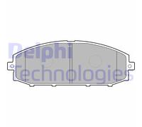 Fits DELPHI LP1305 Brake Pad Set, disc brake DE stock