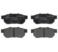 Delphi Brake Pads Rear With Anti-Squeak Plate For Honda Civic Civic Del Sol Jazz