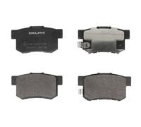 Fits DELPHI LP1507 Brake Pad Set, disc brake OE REPLACEMENT