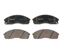 Delphi LP1671 Brake Pads Set Front With Anti-Squeak Plate Fits Kia Pregio Sedona