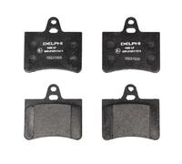 Rear Disc Brake Brake Pad Set Delphi LP1680 Fits Citroen C5 Braking System