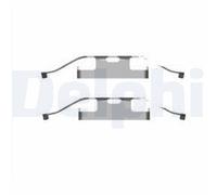 Fits DELPHI LX0596 Accessory Kit, disc brake pad LX0596 Brake pad fit ⭐UK Stock⭐