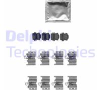 Fits DELPHI LX0668 Accessory Kit, disc brake pad DE stock