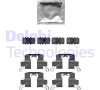 Fits DELPHI LX0696 Accessory Kit, disc brake pad DE stock