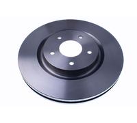 2x Brake disc Vented B130754 DENCKERMANN for NISSAN RENAULT