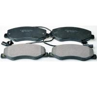 Fits DENCKERMANN HAMULCE B111272 BRAKE PADS REAR MOVANO B MASTER III 10-