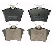 Brake pads Rear Axle B110923 DENCKERMANN for CITROËN PEUGEOT