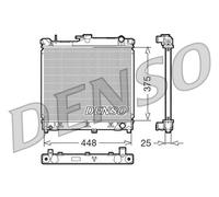 Denso Radiator DRM47014 - Engine Cooling for Suzuki Jimny Hardtop 1.3L (1770080A00/1770081A00)