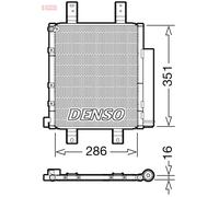 DENSO DCN35005 Air conditioning condenser