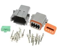 FITS DEUTSCH DT SERIES MULTI PLUG WATERPROOF CONNECTOR 2 3 4 6 8 12 WAY PIN KIT (8 Pin)