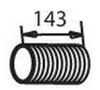 Fits DINEX DIN81728 Flexible Pipe, exhaust system DIN81728 Exhaust pi ⭐UK Stock⭐