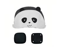 Fits Doona Car Seat Stroller Canopy Sunshade Cover - Detachable Durable Polyester Textile Protection Shield, Toddler Sun Shade for Stroller Pram, Travel Replacement Accessories, Panda Design Black