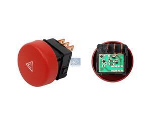 Fits DT SPARE PARTS 7.78134 Hazard Warning Light Switch 7.78134 Light ⭐UK Stock⭐