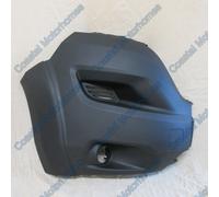 Fits Ducato Relay Boxer Front Right Bumper Corner Heavy With Spot Black 17-On