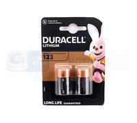 Fits DURACELL DL123X2 BATTERY DURACELL DL123 B2 2PCS