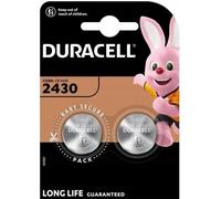 DURACELL 2430 Lithium Coin Batteries (2 Pack) 3V, CR2430 | Long Life Guaranteed - For Use In Car Keys, Small Remotes, And Fitness Watches - Baby Secure Packaging