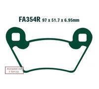 Fits EBC Polska Sp. z o.o. FA354R BRAKE PADS. MOTO. POLARIS 1500 PPS/UTV 2X4 SE