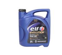 ELF Evolution R-Tech Elite 5W30 Engine Oil ACEA C2/3 - RENAULT Engine Oil Low SAPS Fuel Economy Formula Synthetic High Performance Motor Oil Lubricant - 5L