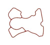 Fits ELRING EL003200 Seal, oil filter housing DE stock