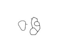 Fits ELRING EL632420 Gasket, oil filter housing EL632420 Oil filter housing gas